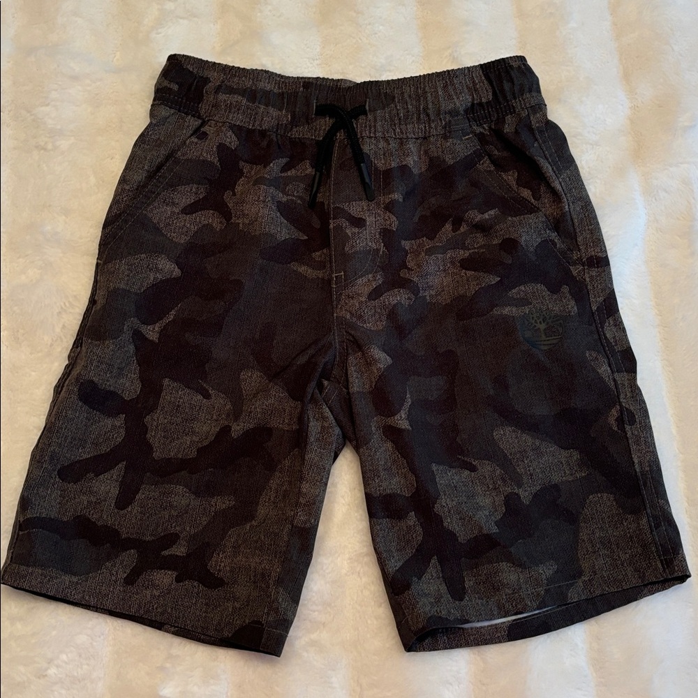 Boys Timberland Camouflage Swimsuit Shorts 8 Small S